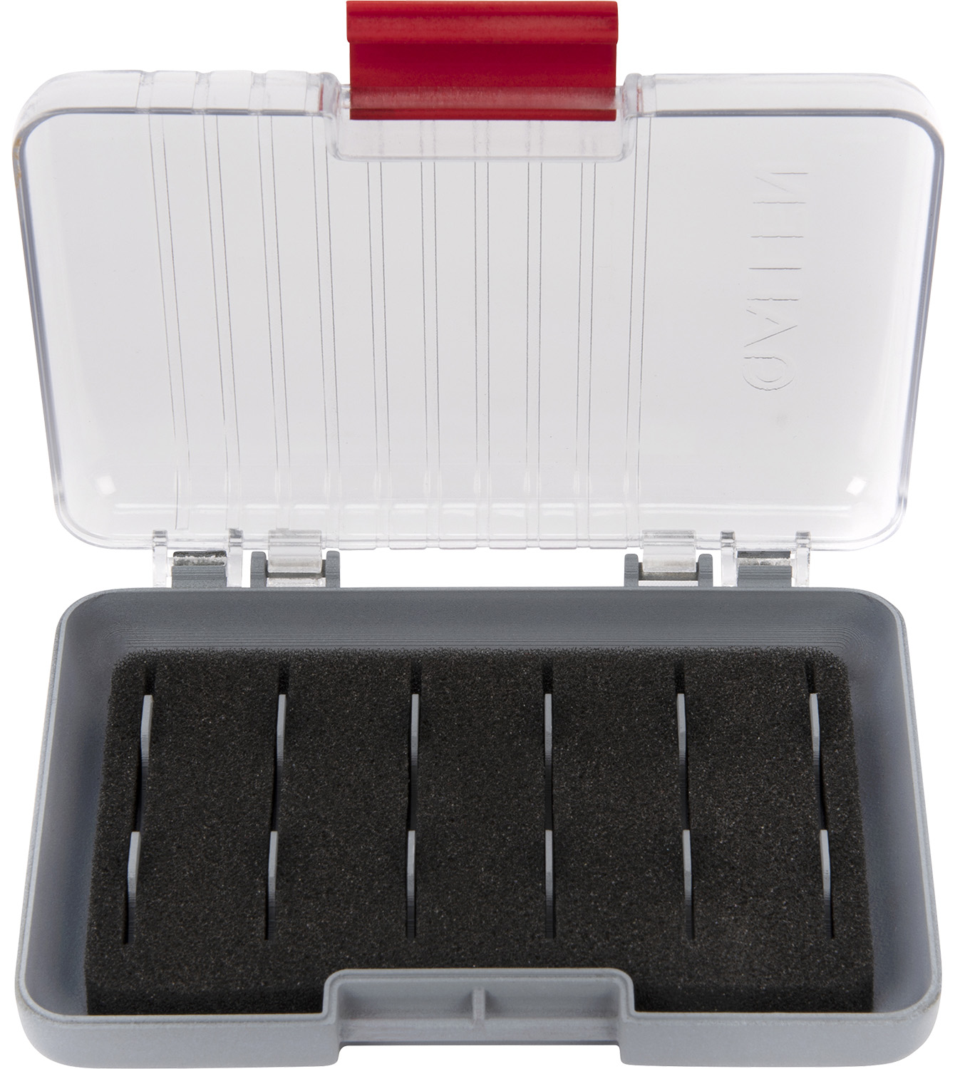 Allen Competitor choke tube case foam-lined holds 5 standard or 3 extended tubes with clear lid