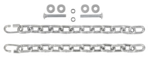 EZ-Aim 15587 Gong Chain Kit two 7-inch stainless steel chains with hardware