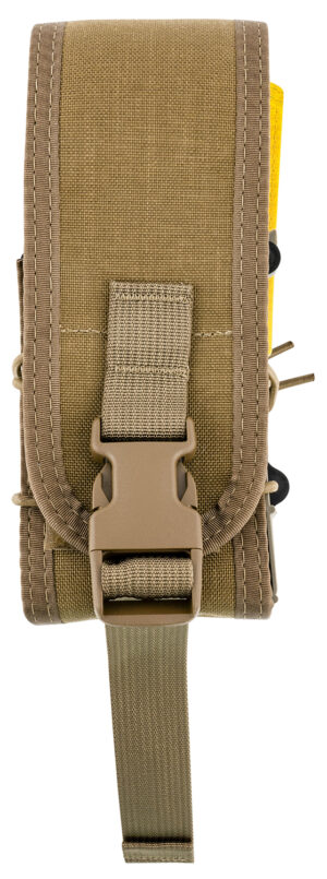 High Speed Gear TACO X2R double covered mag pouch in Coyote Brown, MOLLE compatible
