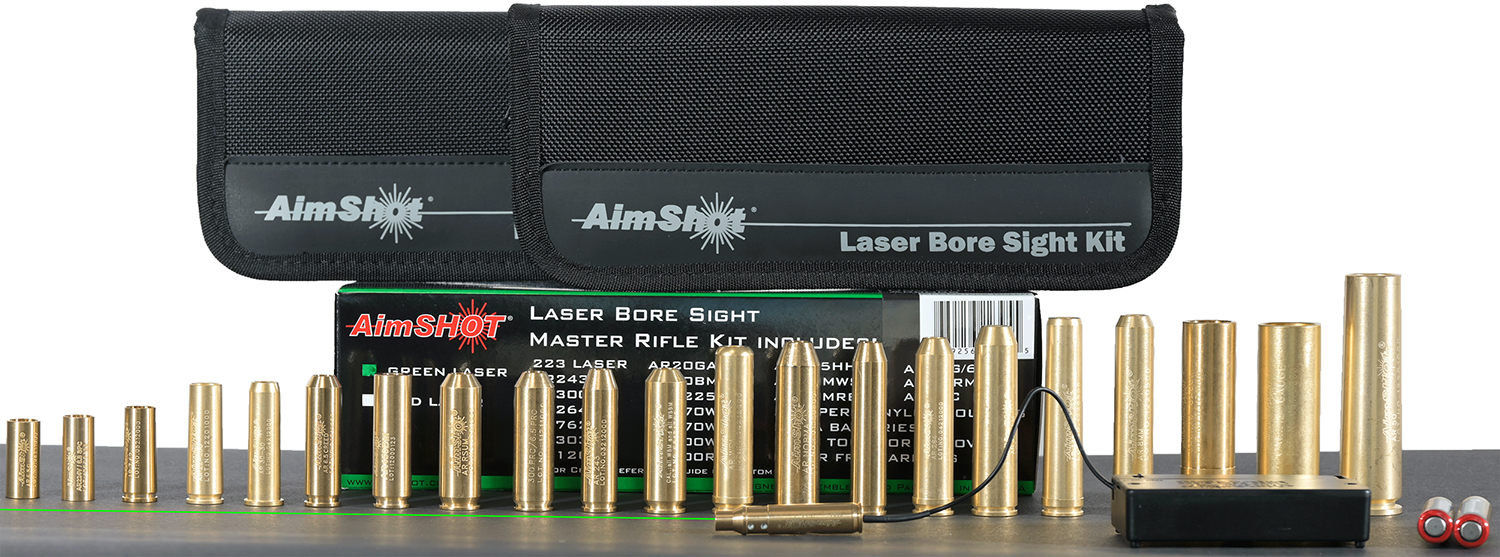 Aimshot Master Kit Multi-Caliber Bore Sight Green 532nM - Alexander's
