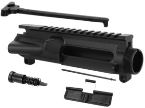 TacFire UP01C2 black anodized 7075 T6 aluminum stripped upper receiver for AR-15