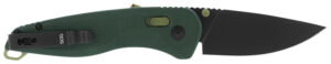 S.O.G Aegis AT folding knife 3.13-inch Cryo D2 blade with Forest/Moss GRN handle