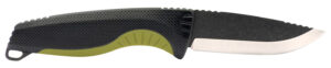 S.O.G Aegis FX fixed drop point knife 3.70 inch stonewashed 4116 Krupp stainless blade with GRN handle
