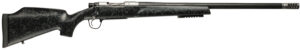 Christensen Arms Traverse .308 Win bolt-action rifle with 20-inch threaded natural stainless barrel and Monte Carlo black/gra