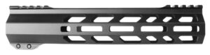 TacFire ACE 20 Series 10-inch free-floating M-LOK handguard in black hardcoat anodized finish