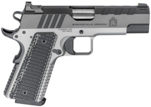 Springfield Armory 1911 Emissary 9mm 4.25 inch bull barrel two-tone pistol with VZ G10 grips