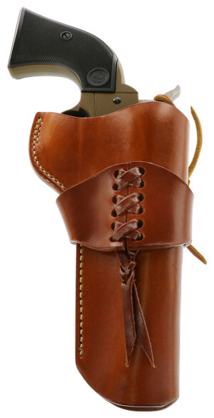 Galco WWR320 Wrangler tan steerhide OWB holster right hand belt loop