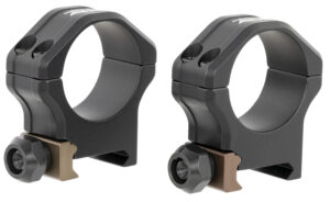 Christensen Arms PRSR-X2 Ultralight 30mm Medium 2-piece scope rings, black anodized