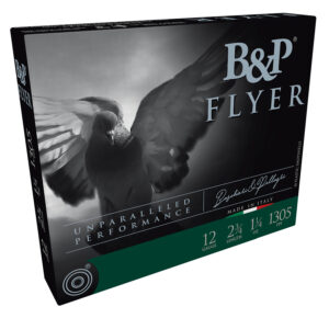 B&P Competition Flyer 12 Gauge 2.75 inch shotshells box