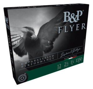 B&P Competition Flyer 12 Gauge 2.75 inch 1 1/4 oz shotshells box