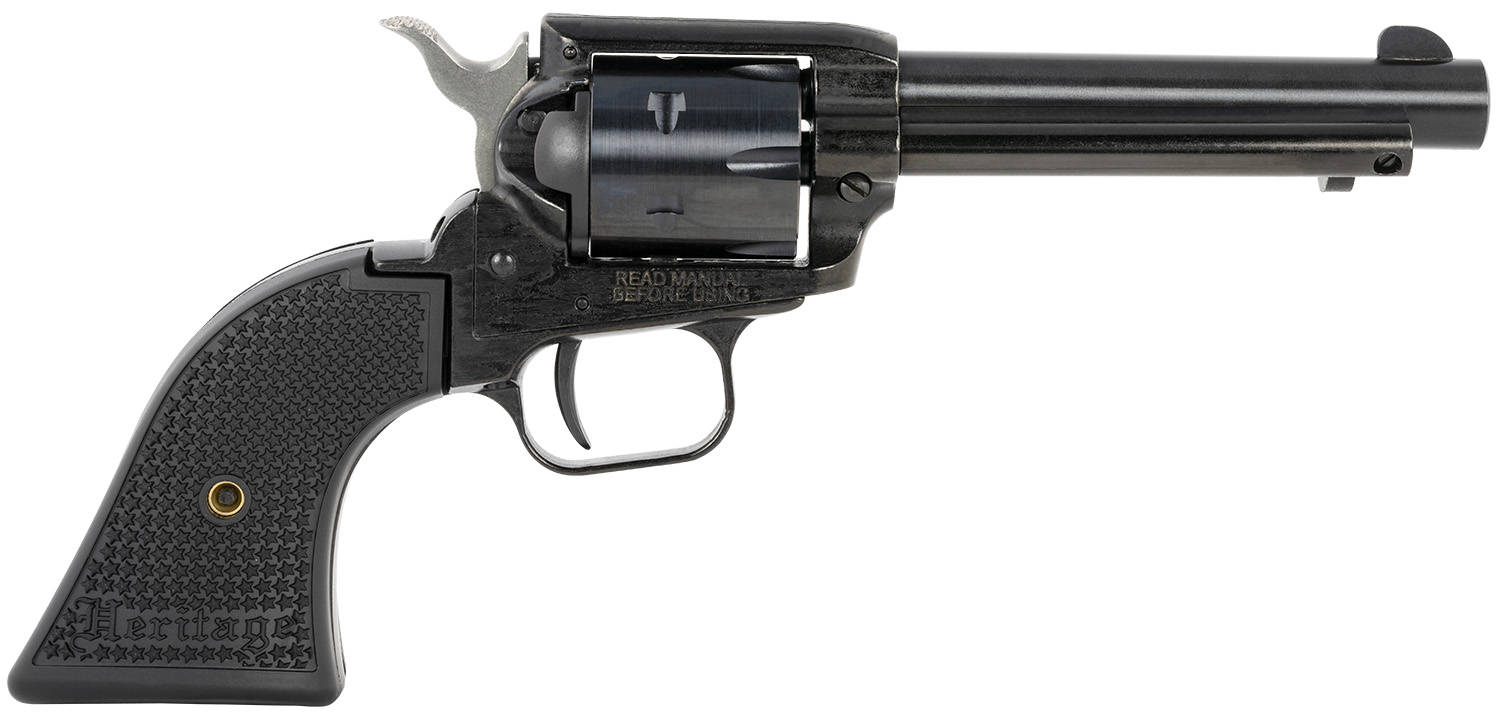 Heritage Rough Rider RR .22 LR 4.75 in 6rd Black Polymer Grip