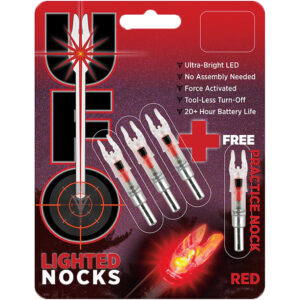 30-06 UFO Lighted Nock   Red .204 3+1 BP