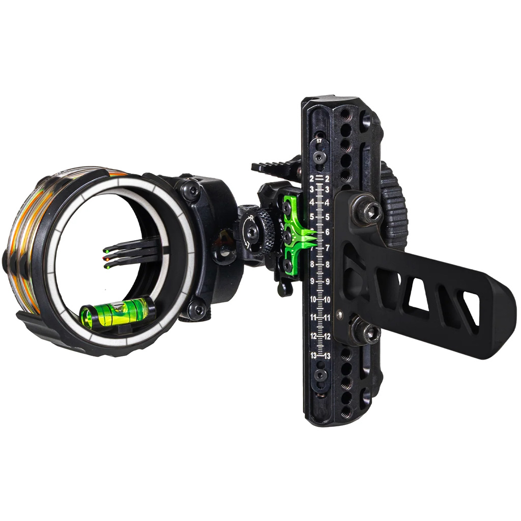 Axcel Driver Slider Sight CK w/Accustat II Scope Midnight Cerakote .019 Micro 3 Pin Bridglock - Image 2