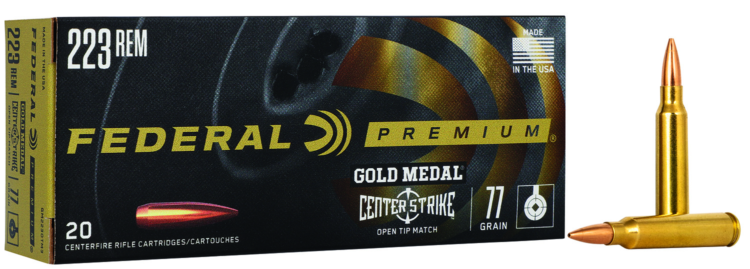 Federal .223 Remington 77gr OTM – 20rd