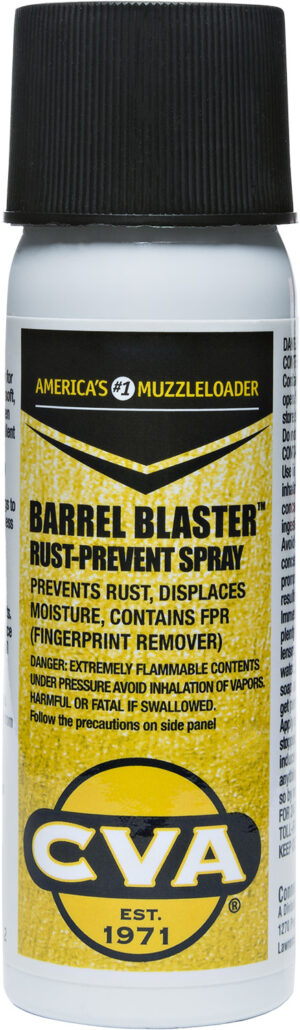 CVA Barrel Blaster 6 oz anti-rust spray can for muzzleloaders