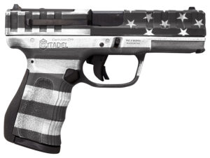 Citadel Centurion CP9 9mm 4-inch pistol in American Flag gray Cerakote with matching ammo can