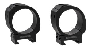 Wheeler Sporter 34mm High Bi-Weaver scope rings, black 6061 aluminum