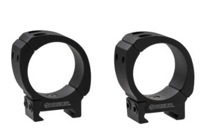 Wheeler Sporter 1-inch medium Bi-Weaver Picatinny scope rings - black
