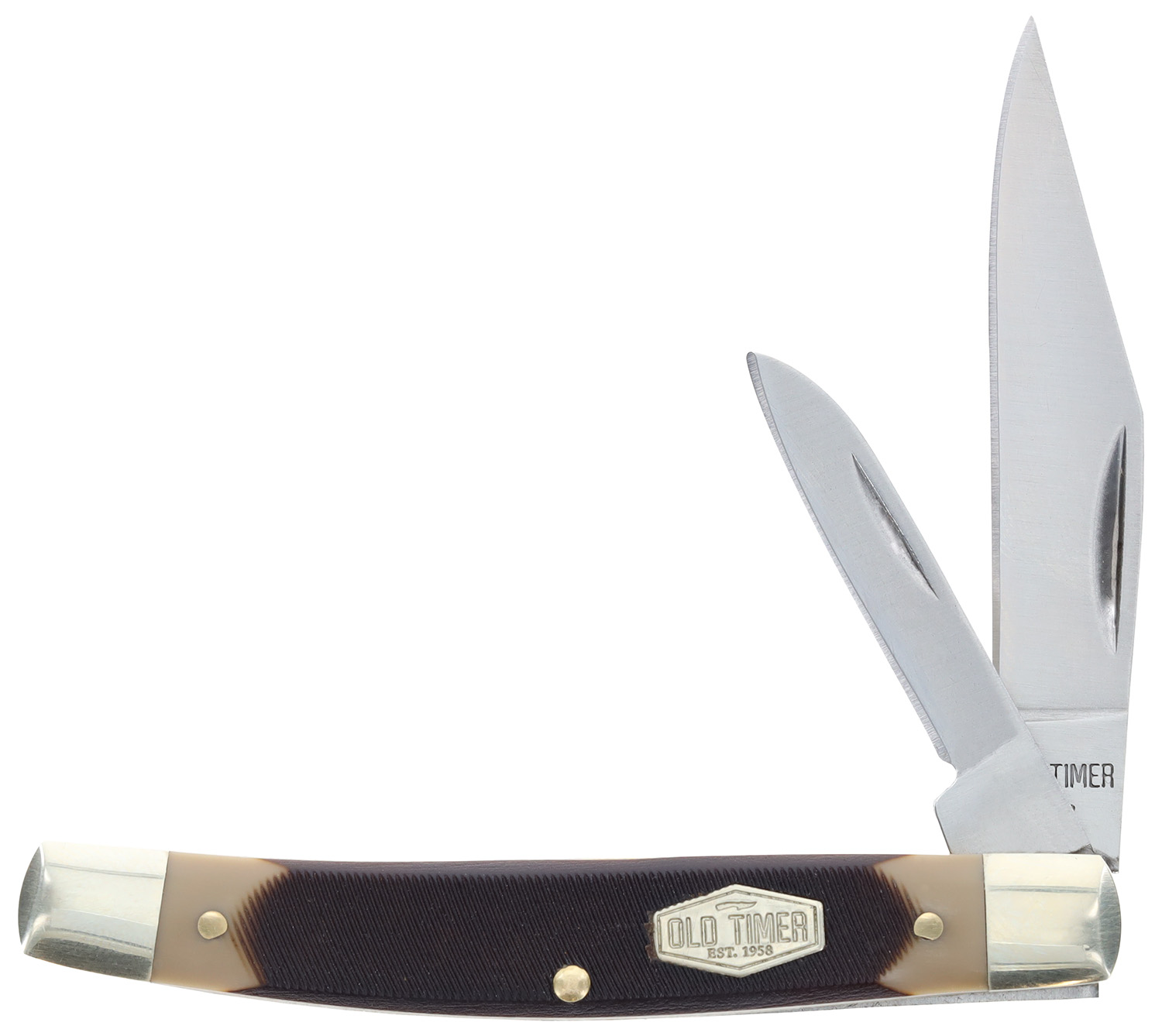 タイムSALE♥️omoto/古橋治人 ハーブナイフ Old Timer Middleman Jack 2-Blade Folding Knife, Delrin Handle