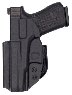 C&G Holsters Covert IWB black Kydex holster with belt clip