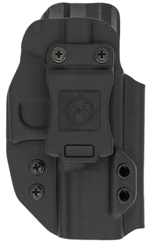C&G Holsters Covert IWB Kydex holster in black for 1911 3.5" right hand with belt clip