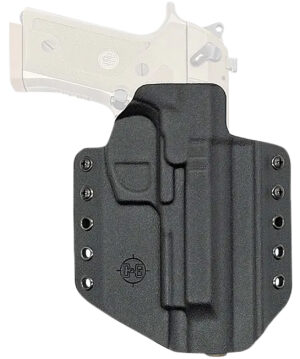 C&G Holsters Covert black Kydex OWB belt loop holster for right hand
