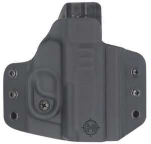C&G Holsters Covert OWB Kydex holster, black, right-hand, fits Sig P365/P365 XL, belt loop
