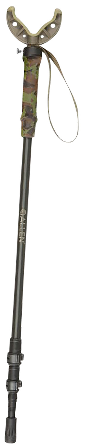 Allen Axial 61-inch monopod shooting stick with removable cradle, carbide tip and rubber boot