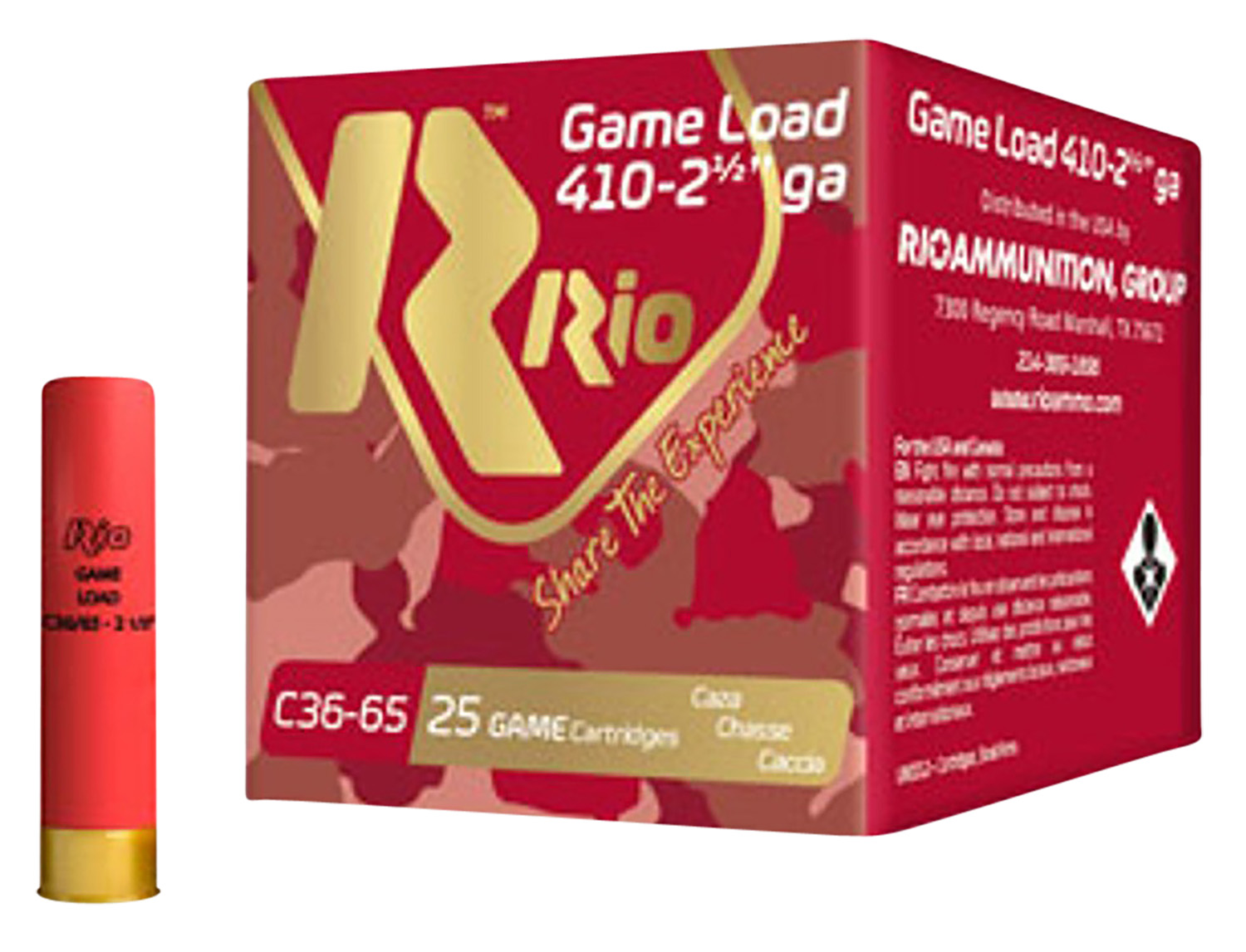 Rio Ammunition .410 Bore – 25rd