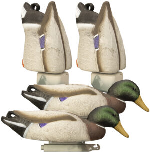 Higdon Outdoors Magnum Mallard Feeder Pack 4-pack decoys multi-color