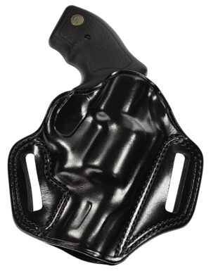Galco CM880B Combat Master black leather OWB holster for Springfield XDM 4.5" right-hand