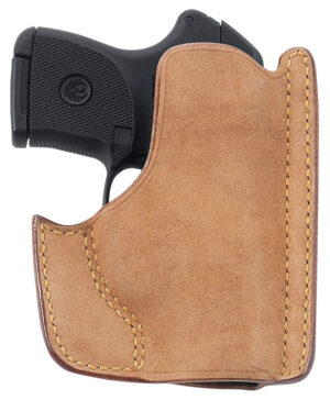 Galco PH652 natural horsehide front pocket holster for compact pistols, ambidextrous