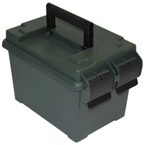 MTM .45 Cal Ammo Can forest green polypropylene 7.25x10.6x7.25