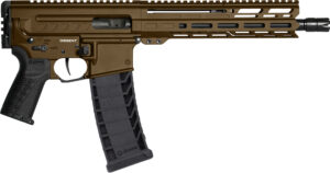 CMMG Dissent MK4 9mm pistol in midnight bronze with 10.50 in barrel