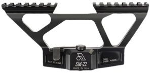 Arsenal SM-22 SAM7K side Picatinny scope mount black matte 5.8-inch rail