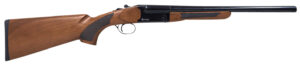 Citadel Boss Coach 20ga side-by-side shotgun, 18.5in barrel, walnut stock, case-colored heat-tempered finish