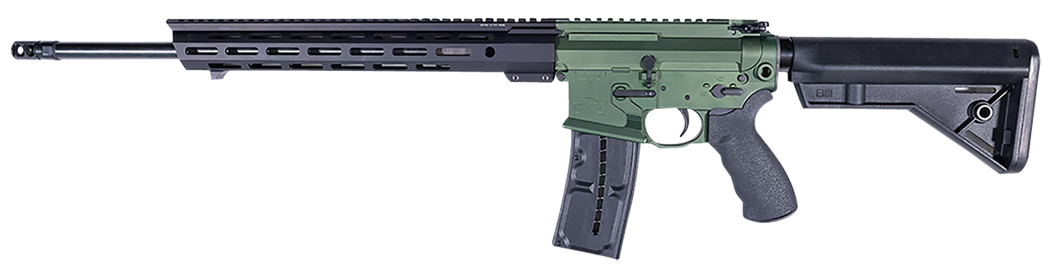 Franklin Armory F17-L .17 WSM 20-inch piston rifle in OD Green with Bravo C stock