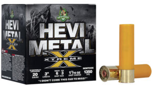 HEVI-Shot HEVI-Metal Extreme 20ga 3in 1-1/16oz tungsten and steel shotshells 25 per box