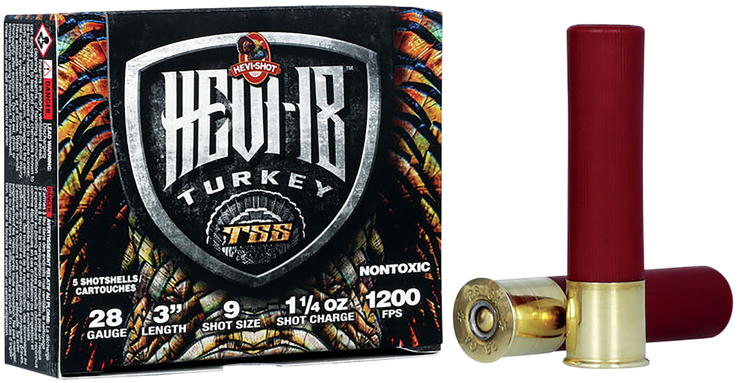 HEVI-Shot HEVI-18 TSS Turkey 28ga 3in 1-1/4oz #9 5rd box product image