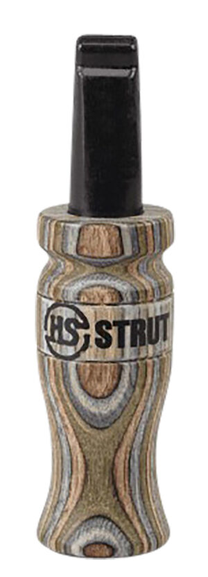Hunters Specialties HS Strut Loco crow mouth call, engineered wood, Green Mountain Camo, 7.3 in