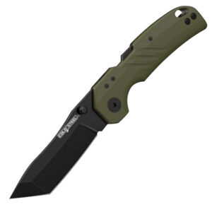 Cold Steel Engage folding tanto knife 3" blade OD Green GFN handle