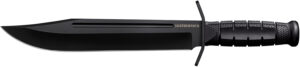 Cold Steel Leatherneck 10.5in D2 steel Bowie knife with 4.75in Kray-Ex handle and Secure-Ex sheath