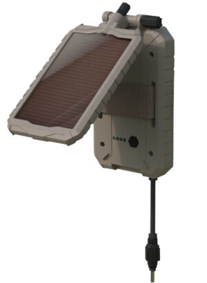 HME SOLP5X Sol-Pak 5000mAh 12V solar power panel in brown for trail cameras