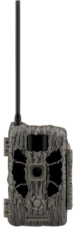 Stealth Cam Deceptor No-Glo cellular trail camera 40MP 3D tree bark