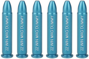 A-Zoom .22 WMR aluminum training dummy rounds 6-pack