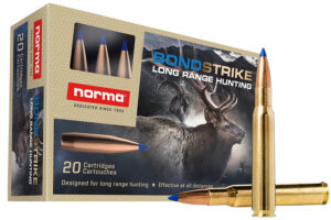 Norma BondStrike .30-06 Springfield 180gr bonded polymer tip ammunition, 20-round box
