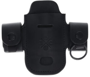 1791 Gunleather EDC Heavy Duty Solo action snap OWB black leather holster with belt loop