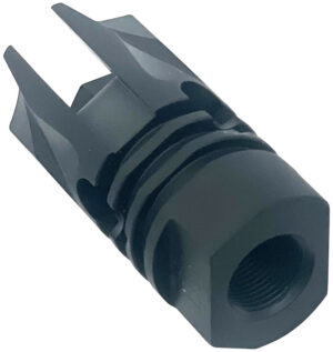 LBE Unlimited REV flash hider for 5.56/.223, 1/2-28 threads, matte black