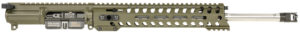 Patriot Ordnance Factory  Rogue Complete Upper 308 Win 16.50" Stainless Barrel, OD Green Anodized, Micro-B Muzzle Brake, 11" M-LOK Handguard