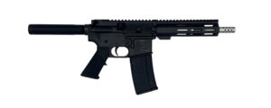 Great Lakes GLFA 223 Wylde AR-15 pistol, black finish with M-LOK handguard and stainless barrel